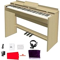 【美品】電子ピアノ 88鍵盤 スタンドセット 木製 CARINA 5カラー】電子ピアノ 88鍵盤 スタンド 椅子セット dream音源